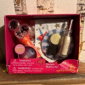 Our Generation Starlight Bedtime Set - Pink and White